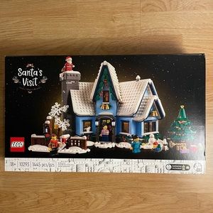 Lego Santa’s Visit #10293 | 2021 Christmas Set | Brand new in sealed box!